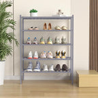 ROMGUAR CRAFT 5 Tier Bamboo Shoe Rack - Image 2