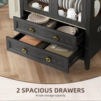 Vlsrka 71" Arched Curio Cabinet - Image 7