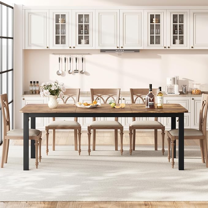 GarveeHome Industrial Dining Table - Image 3