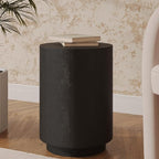 LeisureMod 14” Wide Round Side Table in Fiberstone - Image 2