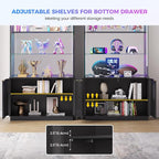 71" Tall RGB Display Cabinet - Image 7