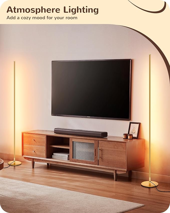 EDISHINE Floor Lamp, Remote Control & Foot Switch Floor Lamps - Image 5