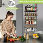 Magnetic Spice Rack for Refrigerator, 5 Pack Metal Strong Magnet Spice - Image 5