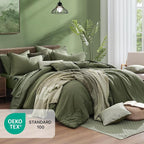 Monbix Oversized King Comforter Set - Image 6