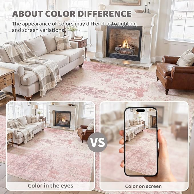 UERMEI 9x12 Area Rug Living Room Rugs - Image 7