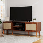 ZttRiee TV Stand for TVs up to 65'', Entertainment Center - Image 8