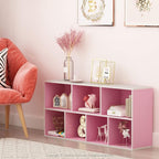 Furinno LUDER Book Shelf, 7-Cube Bookshelf, Bookcase - Image 2