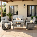 Weaxty Wicker Patio Furniture Set by Eco-ChicLivingBeautifullyAffordable
