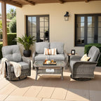 Weaxty Wicker Patio Furniture Set by Eco-ChicLivingBeautifullyAffordable