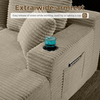 133" Oversized Cloud Boneless Sofa Couch - Image 5