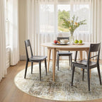RELEANY Washable Round 8ft Area Rug - Image 2
