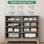 Fluted Dresser for Bedroom - Image 3