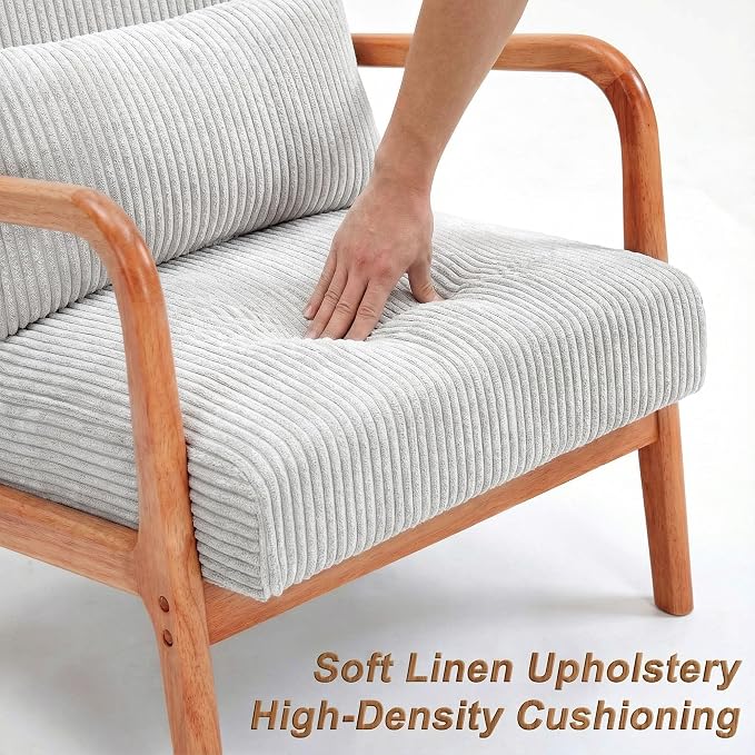 Set of 2 Mid Century Modern Accent Chair - Image 9