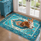 SERISSA 2x4 Washable Non Slip Boho Runner Rug by SERISSAHomeDecorCollection