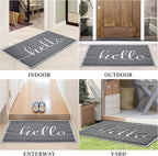 Door Mat Welcome Mat Floor Mat for Entryway, High Traffic Areas | Low Profile - Image 7