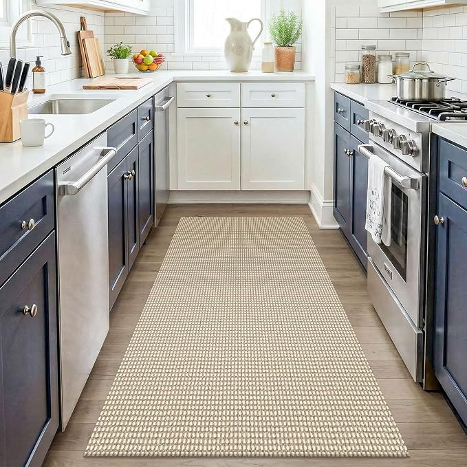 KOZYFLY Washable 3x4 Entry Area Rug, Braided Throw Rugs - Image 3