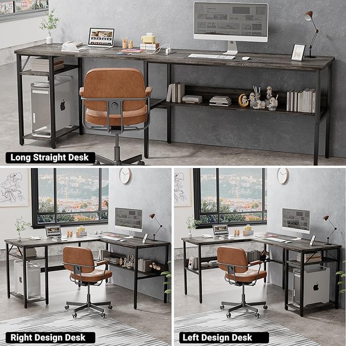 Unikito Reversible L Shaped Desk - Image 6