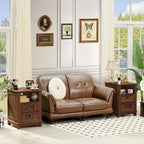 Joaxswe 18" Farmhouse Night Stands Set of 2 - Image 2