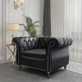 AVZEAR Leather Upholstered Armchair, Single Sofa Chair by AVZEAR