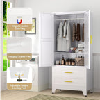 GAIOUS Metal Wardrobe Cabinet - Image 5