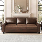 ANARACHON Leather Look Couch Cushion Covers Sofa Seat Slipcovers Sets Couches - Image 2