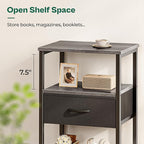 Huuger Nightstand Set of 2, Night Stand - Image 7