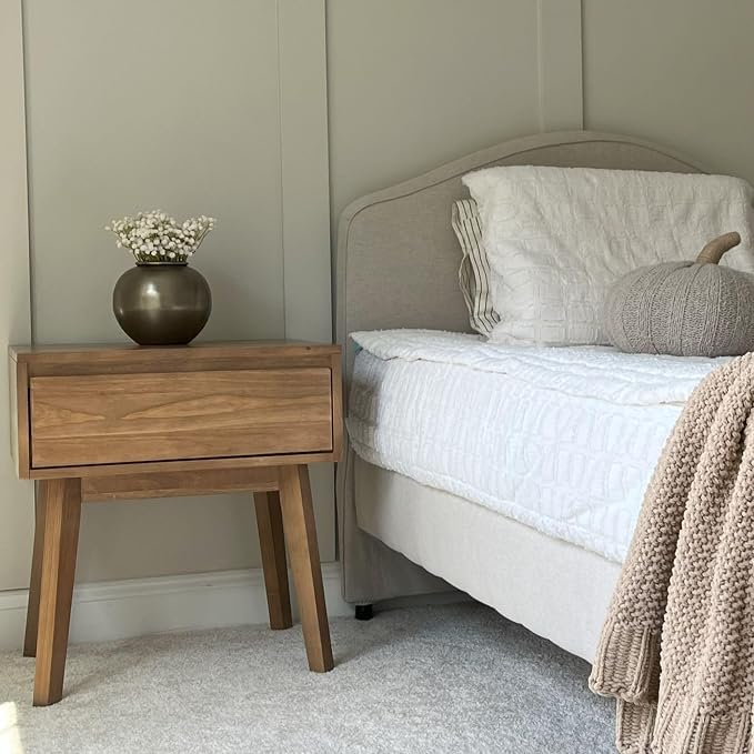 Plank+Beam Scandinavian Solid Wood Nightstand - Image 2