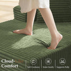 95" Sectional Couches for Living Room Cloud Couch Sofa - Image 9