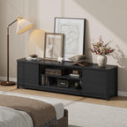 Fluted TV Stand for Living Room, Mid Century Modern Entertainment Center - Image 7