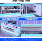 chartustriable 81IN LED TV Stands w/Power Outlet - Image 6