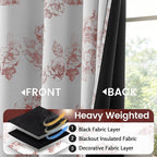 SimpleHome 100% Blackout Curtains - Image 5