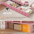 DICTAC Twin Corner Bed Frame - Image 7