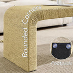 LZAREAL 3-Piece Nesting Woven Rope Coffee Table Set, Modern Coastal Center - Image 5
