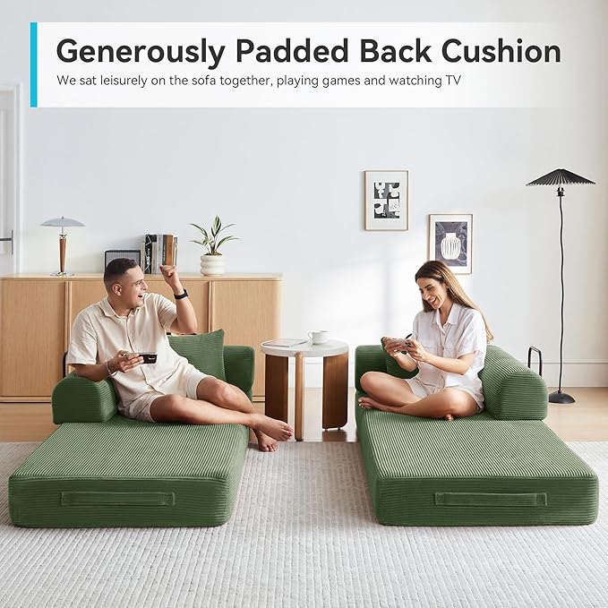 Convertible Floor Sofa Bed - Image 4