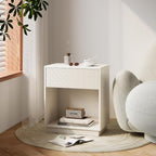 Fluted Nightstands Set of 2, Modern Bedside Table - Image 6