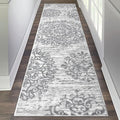 HEBE Hallway Runner Rug 2'x8', Washable Non Slip Kitchen Rug Runner | Soft Boho by HEBE