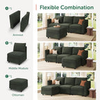 HONBAY Modular Sectional Sofa - Image 6