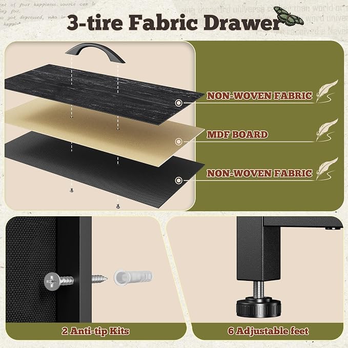 Romorgniz 55" W Dresser for Bedroom - Image 8