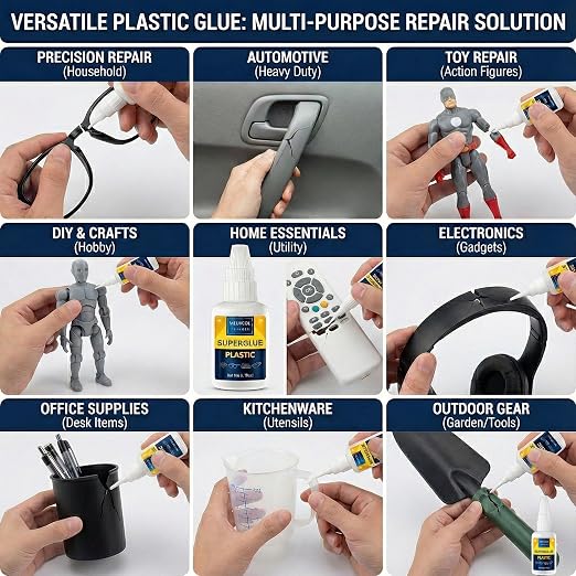 Plastic Glue 100g for Model, 3D Printing Repair, Legos & Miniatures, - Image 3
