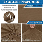 XINEAGE New 3 Pieces Couch Covers - Image 5