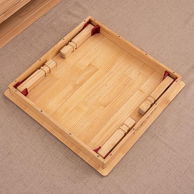 Folding Table, Korean Solid Wood Dining Table/Coffee Table/Study Table/Kang - Image 2