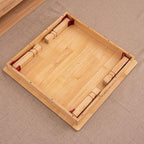 Folding Table, Korean Solid Wood Dining Table/Coffee Table/Study Table/Kang - Image 2