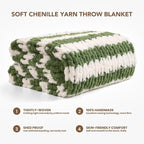 L'AGRATY Chunky Knit Throw Blanket - Image 2