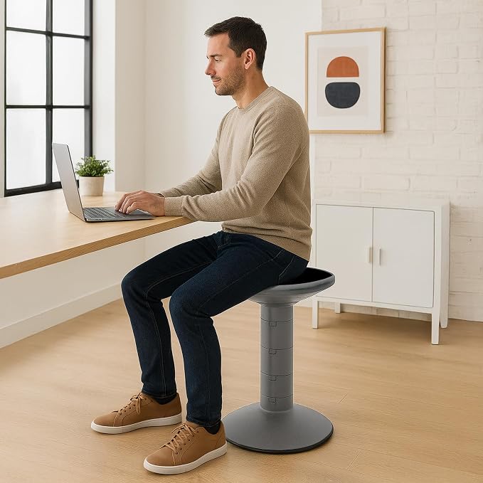 Storex Active Tilt Stool – Ergonomic Seating - Image 2