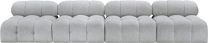 Meridian Furniture 611Grey-S136B Ames Collection Modern | Contemporary Modular - Image 4