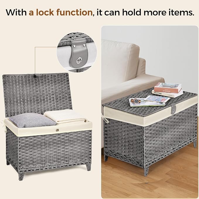Honjourai Wicker Storage Basket - Image 4