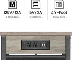 TUTOTAK C Shaped End Table - Image 6