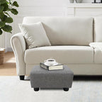 CAROLMADE Small Foot Stool Ottoman Footstool - Image 2