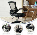 Flash Furniture Kelista Mid-Back Swivel Office Chair - Image 5