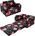 MeMoreCool Folding Kids Couch – 2-in-1 Toddler Sofa Bed, Lounge Chair by MeMoreCool